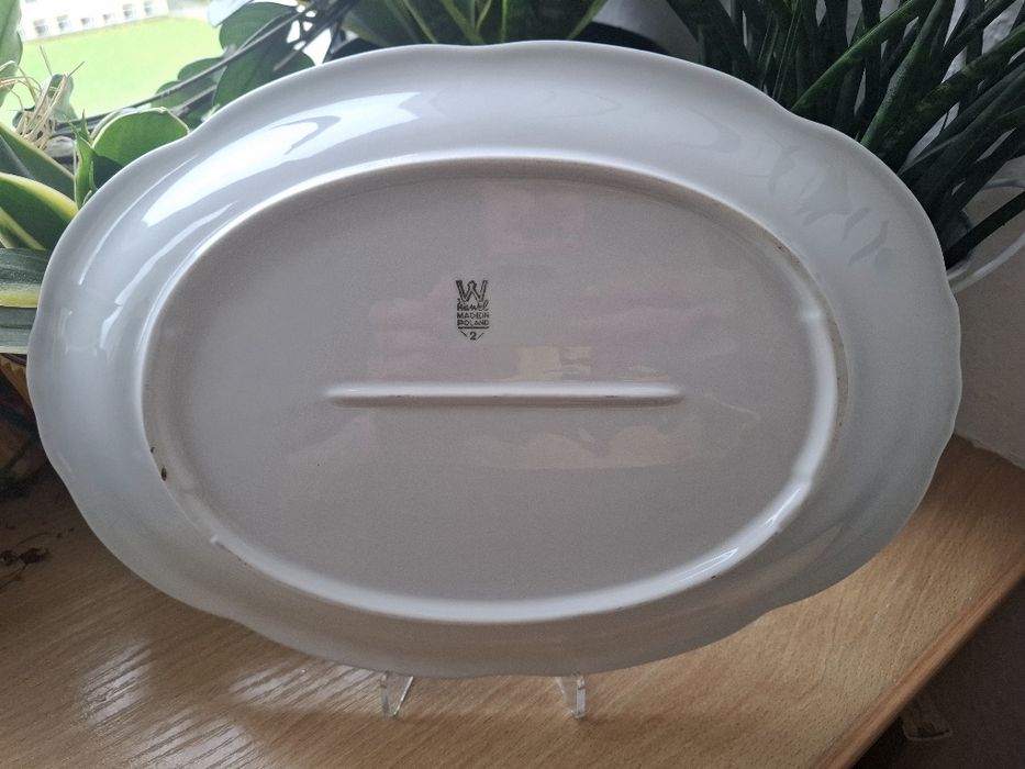 Półmisek z porcelany Wawel, Wałbrzych fason Fryderyka