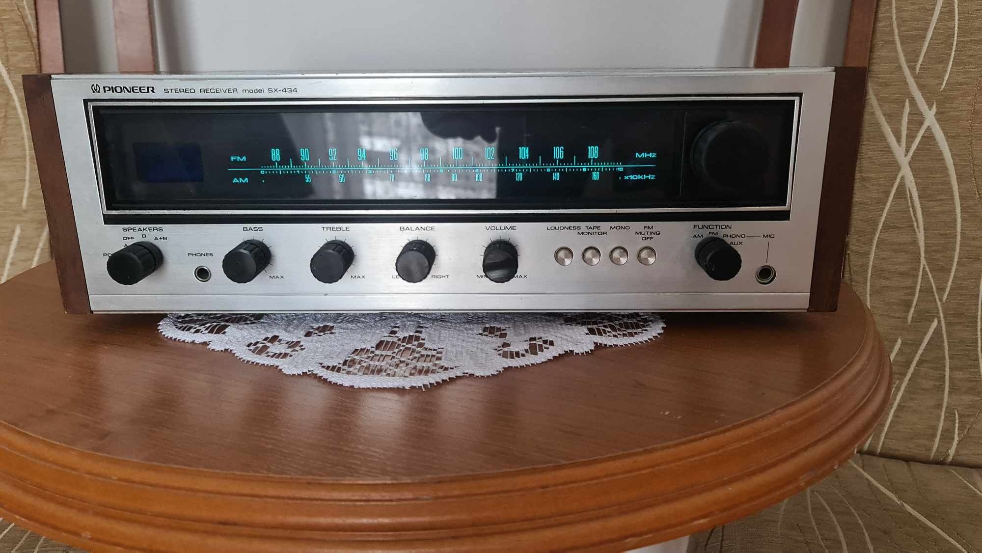 Amplituner Wzmacniacz Pioneer Stereo Receiver SX-434 SX434 SX 434