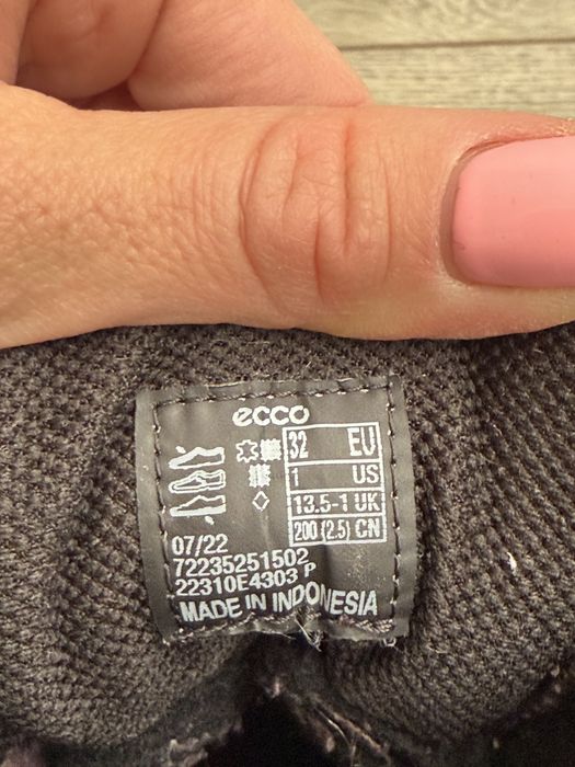 Зимние сапоги детские Ecco 32