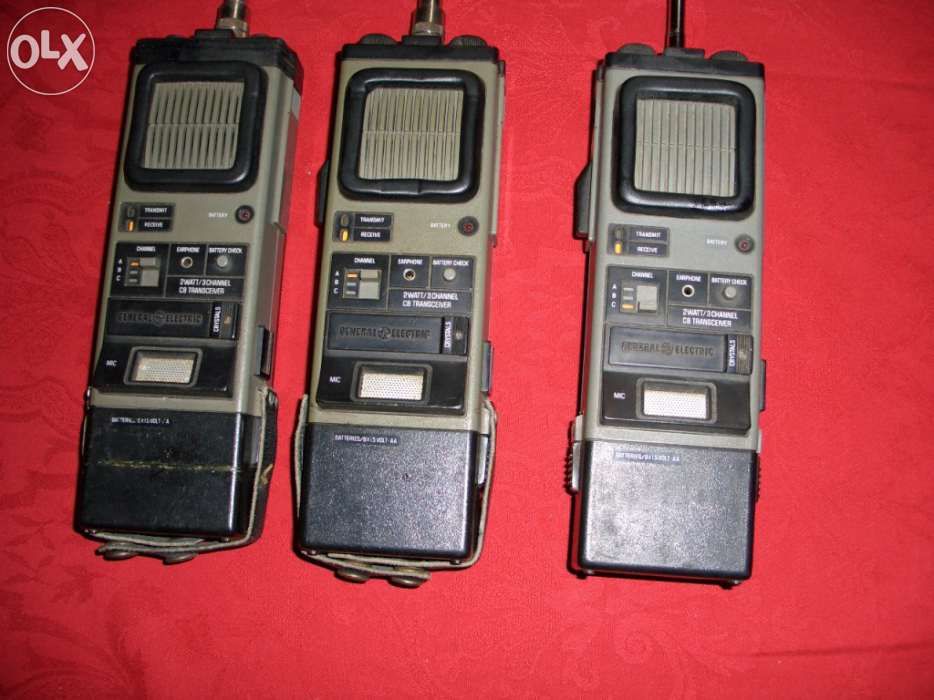 Pack 3 Walkie talkie's General Electric modelo:3-5975C