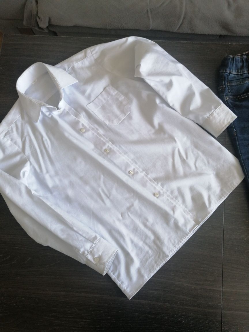 Koszula biała +spodnie