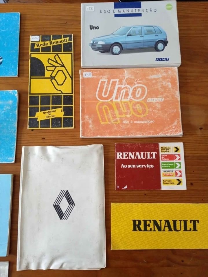 Capas e manuais vários