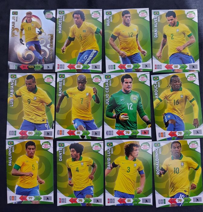 Karty Panini Road to Fifa World Cup Brazil 2014