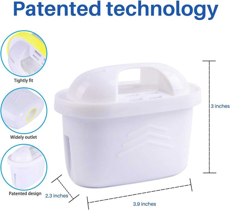 Nowe filtry do wody/ filtr/ 5 szt/ JFC001-A/ GOLDEN ICEPURE !7412-A!