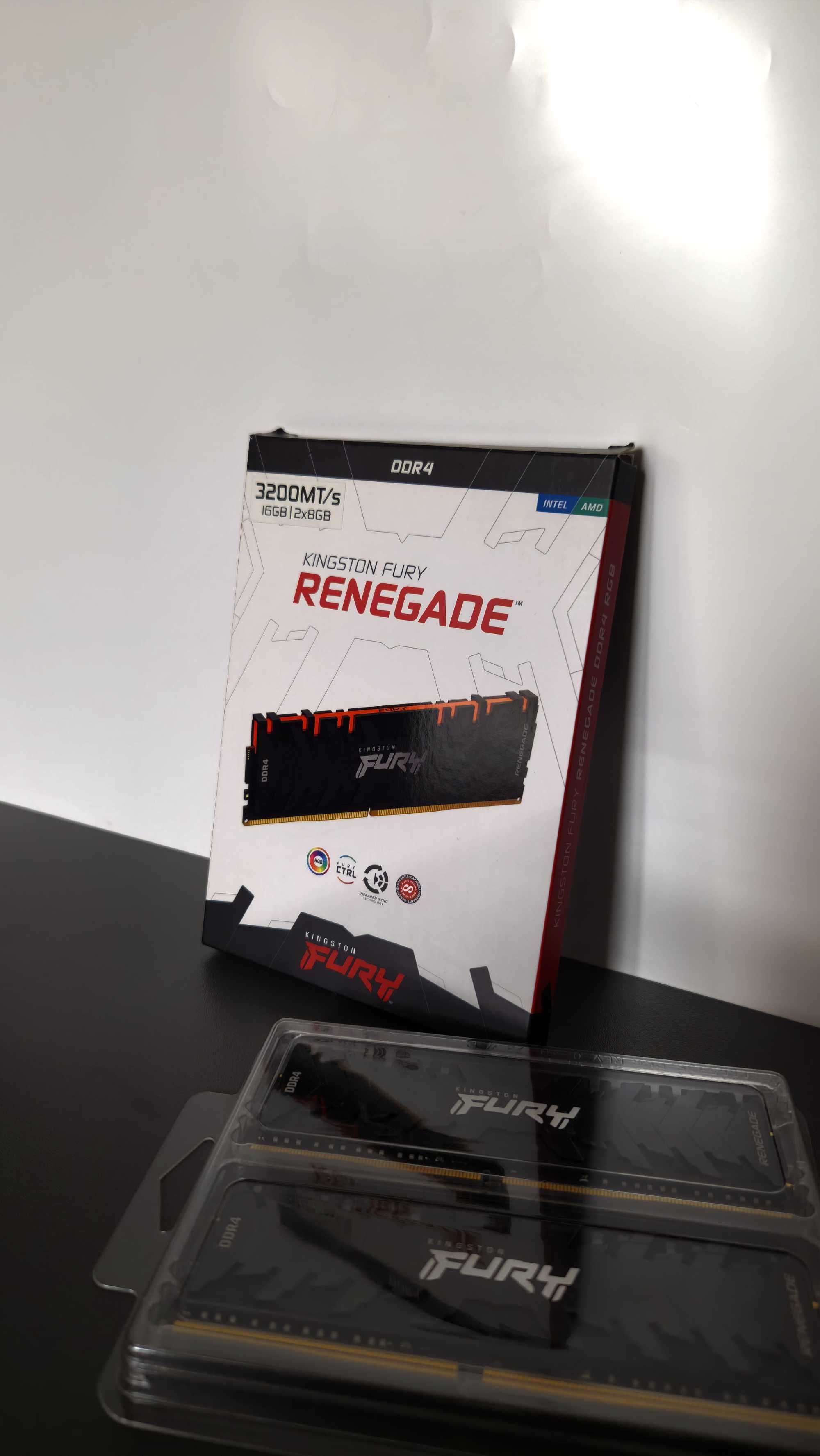 Pamięć RAM Kingston FURY Renegade DDR4 16GB 3200MHz CL16