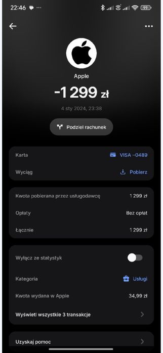 Apple Airpods 2. generacja (wersja USB-C) + Dowód zakupu