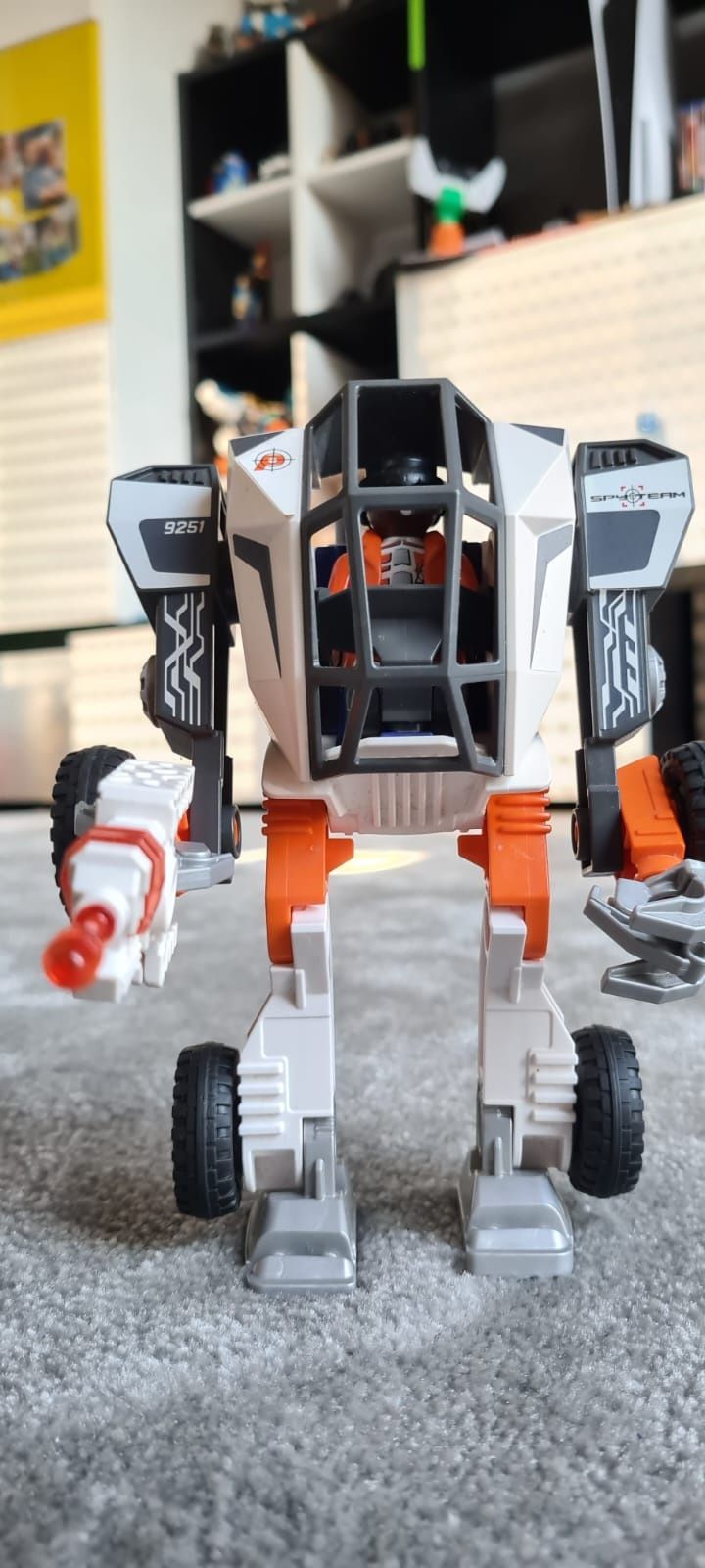 Playmobil robot pojazd jak transformers