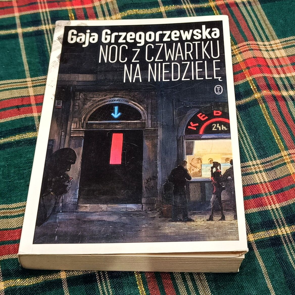 Książka: Gaja Grzegorzewska - noc z czwartku na niedzielę