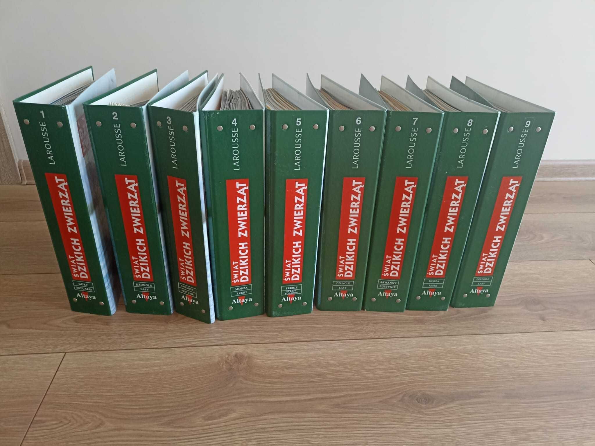Kolekcja "Świat dzikich zwięrząt" Larousse