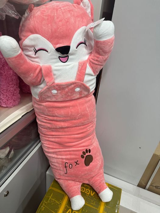 Мягкая игрушка  Лисица .