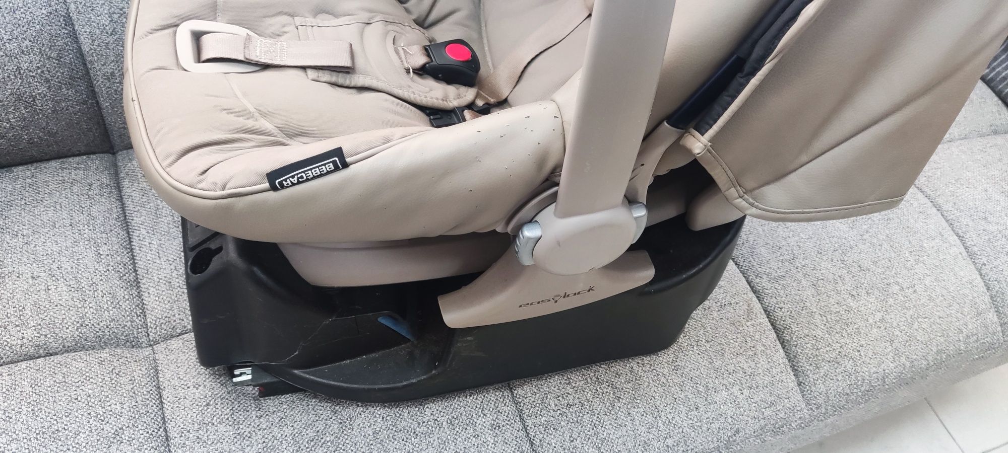 Carrinho Bébécar,carro + babycoq+Isofix