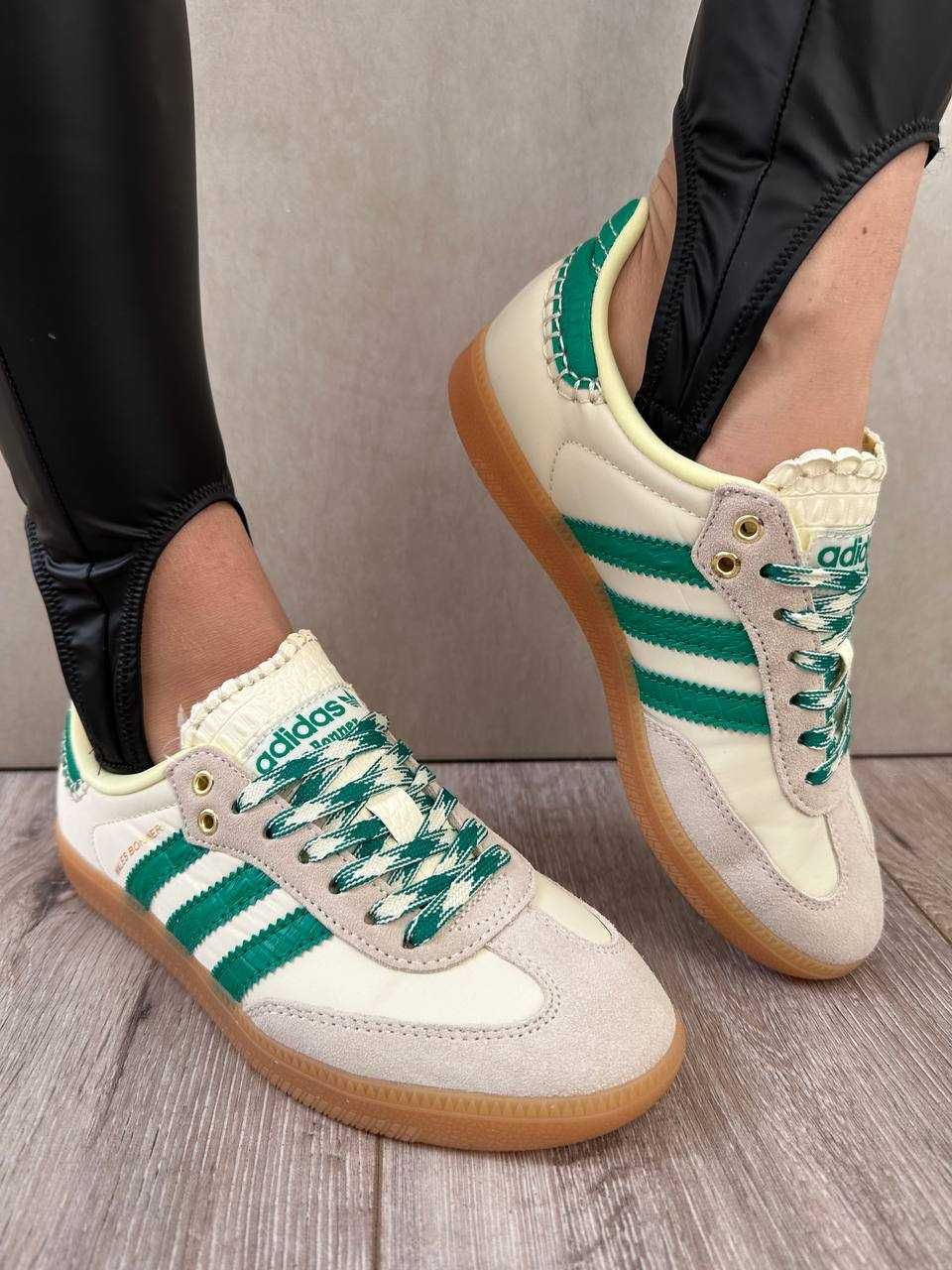 Кроссовки женские мужские Adidas Samba Wales Bonner адидас самба кеди