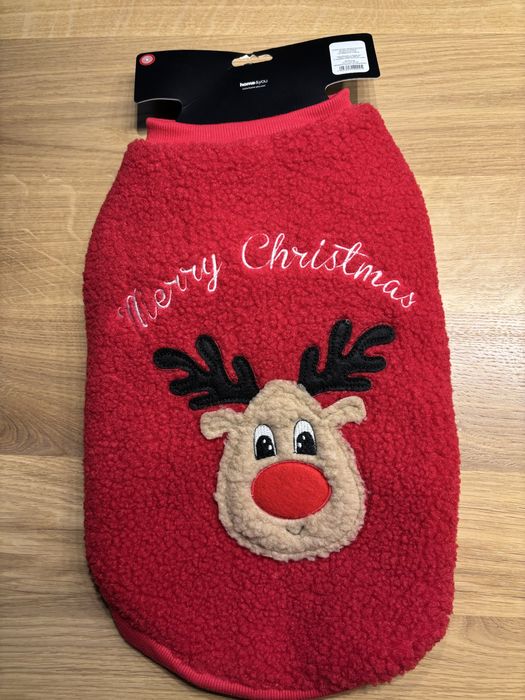 Nowe ubranko świąteczne dla pieska rozm M