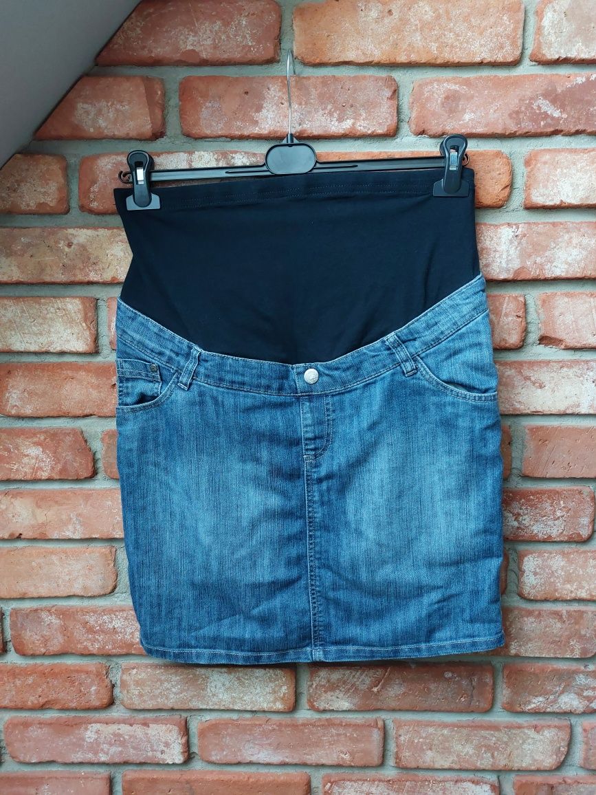 Spódnica damska ciążowa jeansowa C&A Yessica roz. 38 M