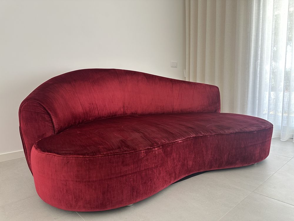 Sofá vermelho ANARIC