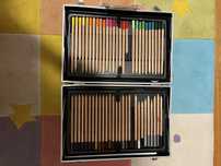 Conjunto de materiais de desenho