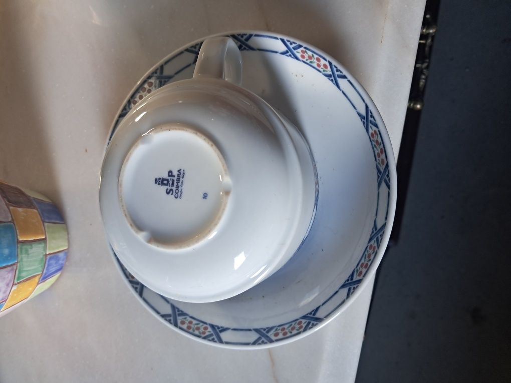 Chavena de chá  com pires