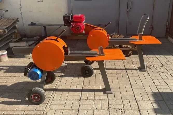Потужний дровокол колун, рейковий. Кінетичний. 12-16 Тон. 220/380