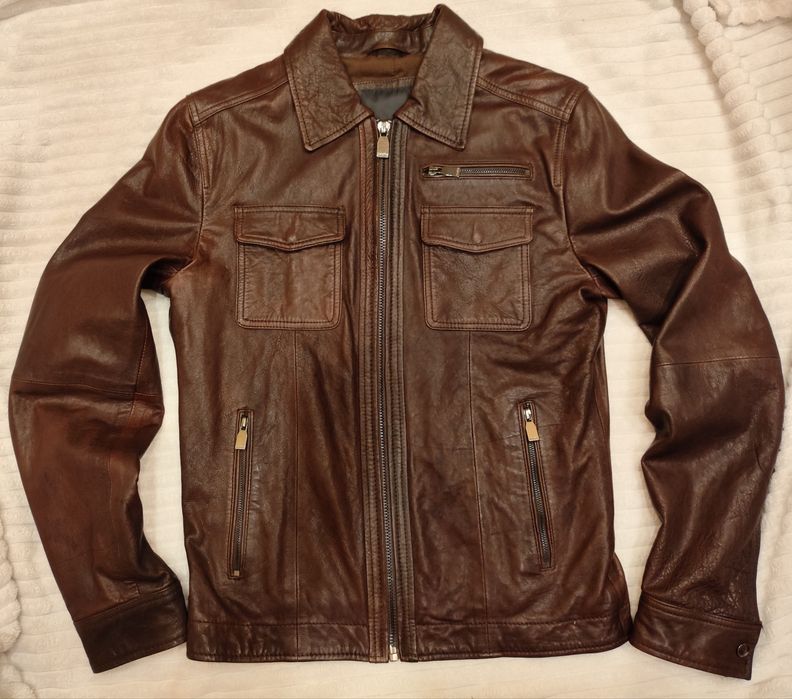 Kurtka skórzana ZARA