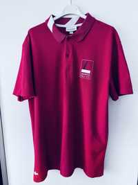 Polo Lacoste roz xl