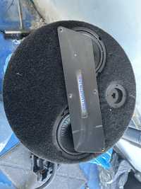 Subwoofer samochodowy w kolo zapasowe sound system