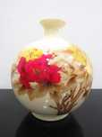 Pols Potten Lindo vaso bojudo, motivos florais - pintado á mão VINTAGE