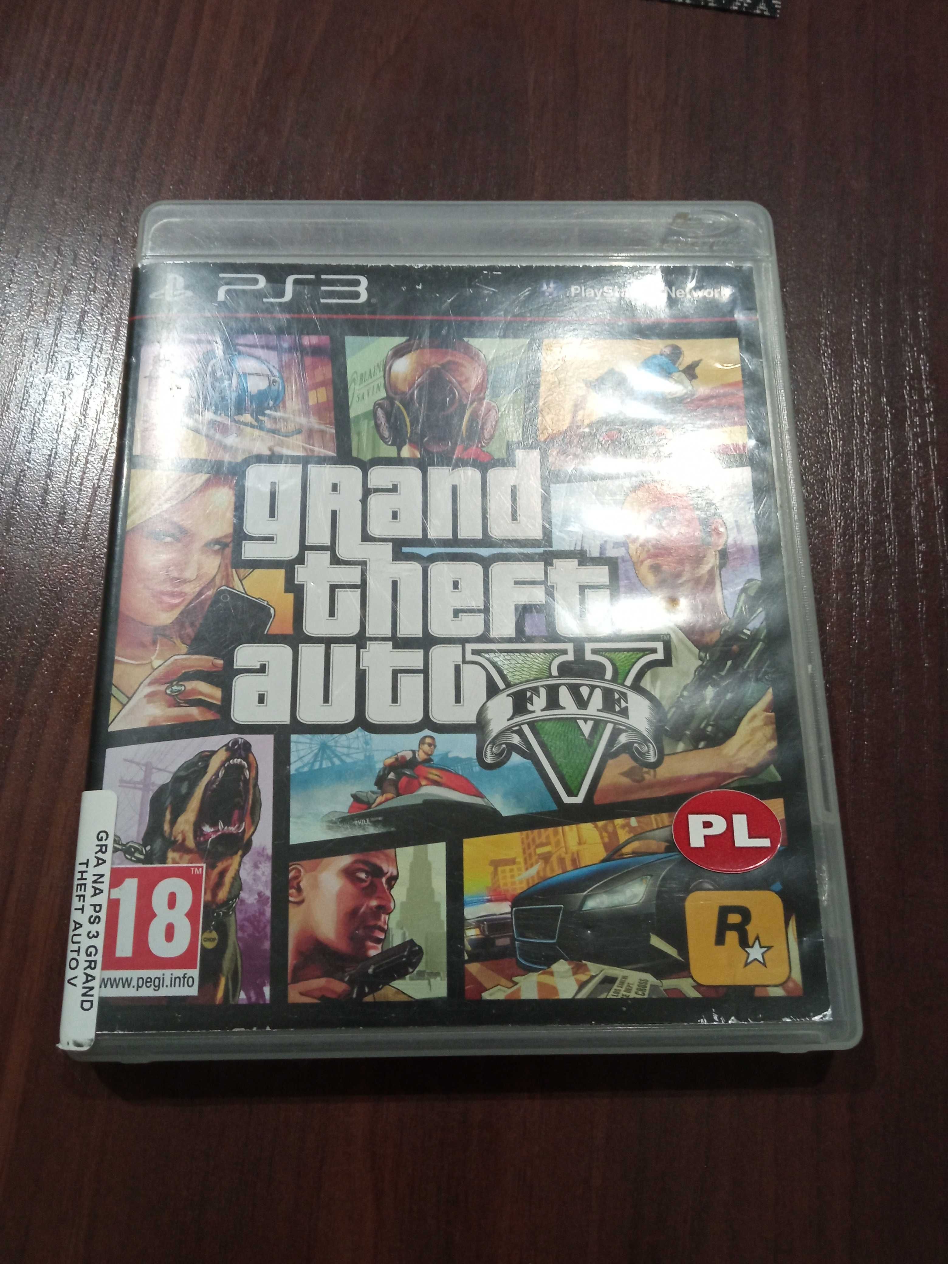 Gra GTA 5 na PlayStation 3 PS3 Grand Theft Auto 5
