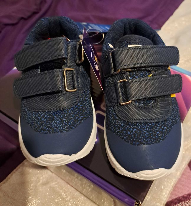 Sapatilha azul marinhos com luzes da beppi n.23