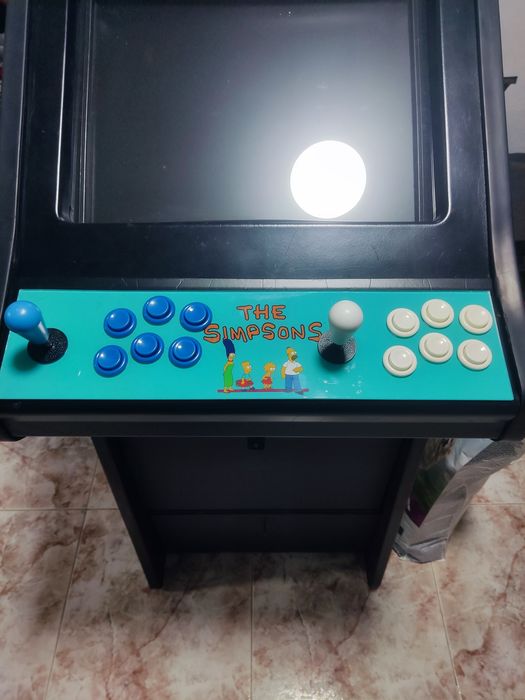 Arcade Simpsons adaptada de Photoplay com Pandora dx 2 plus