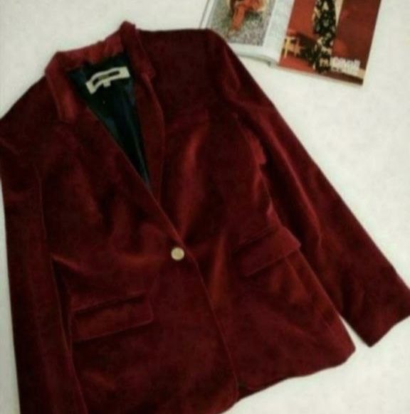 Пиджак жакет бархатный IPEKYOL 40 стильный