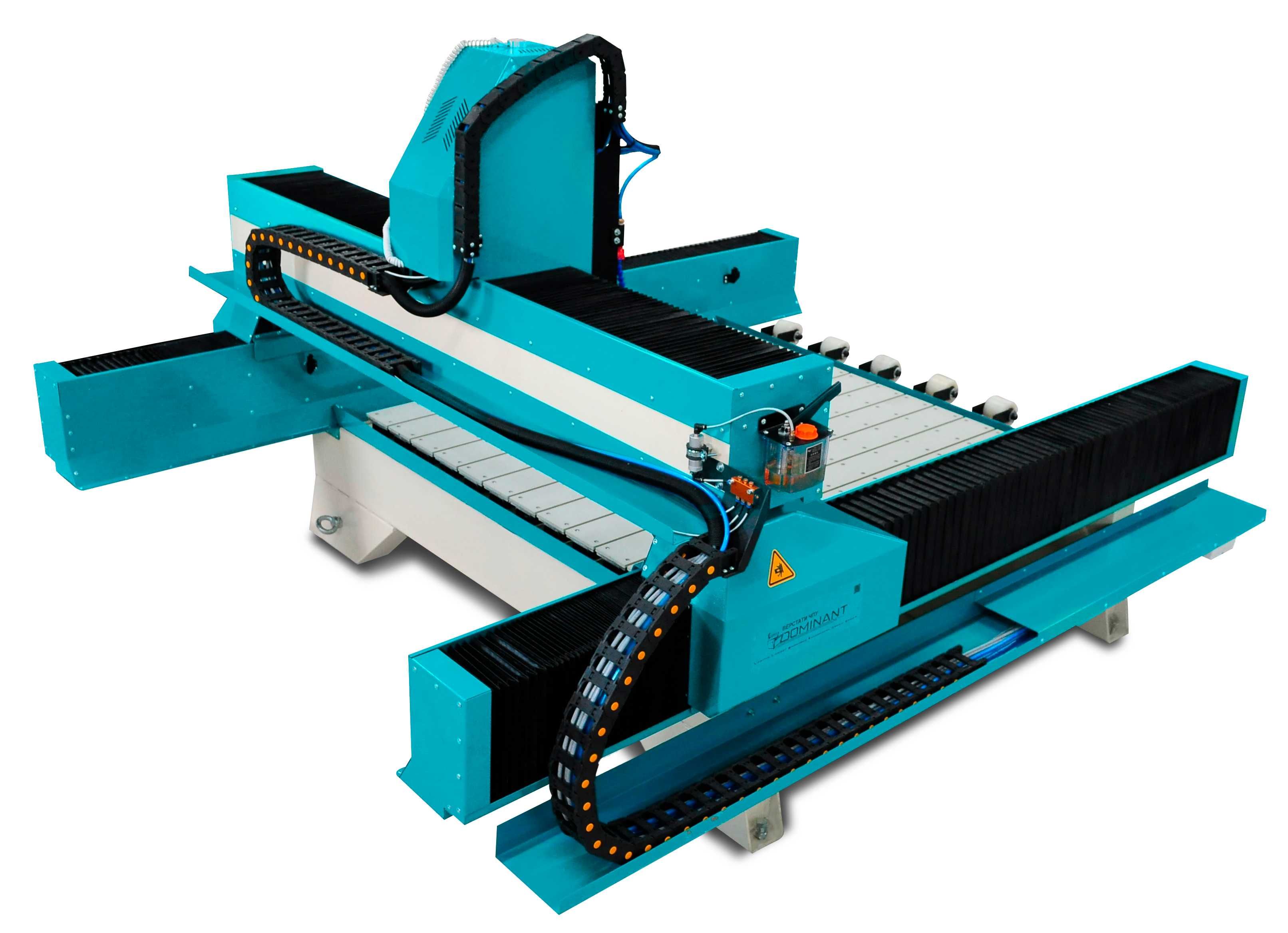 Фрезерний верстат з ЧПУ по каменю та граніту 1350x1350мм Dominant CNC