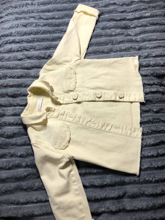 Джинсовая кофточка для девочки!