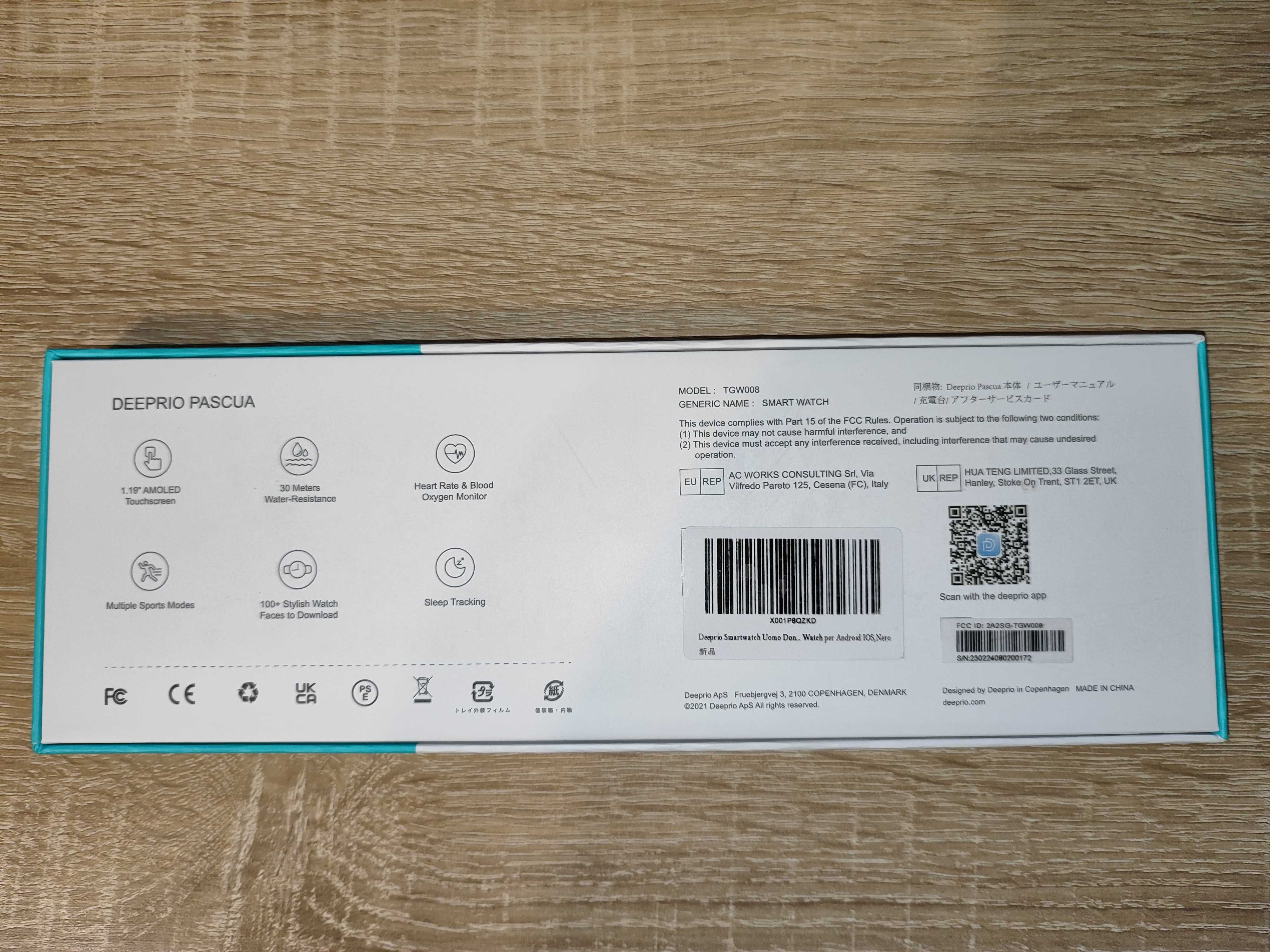 Smart Watch  Deeprio Pascua