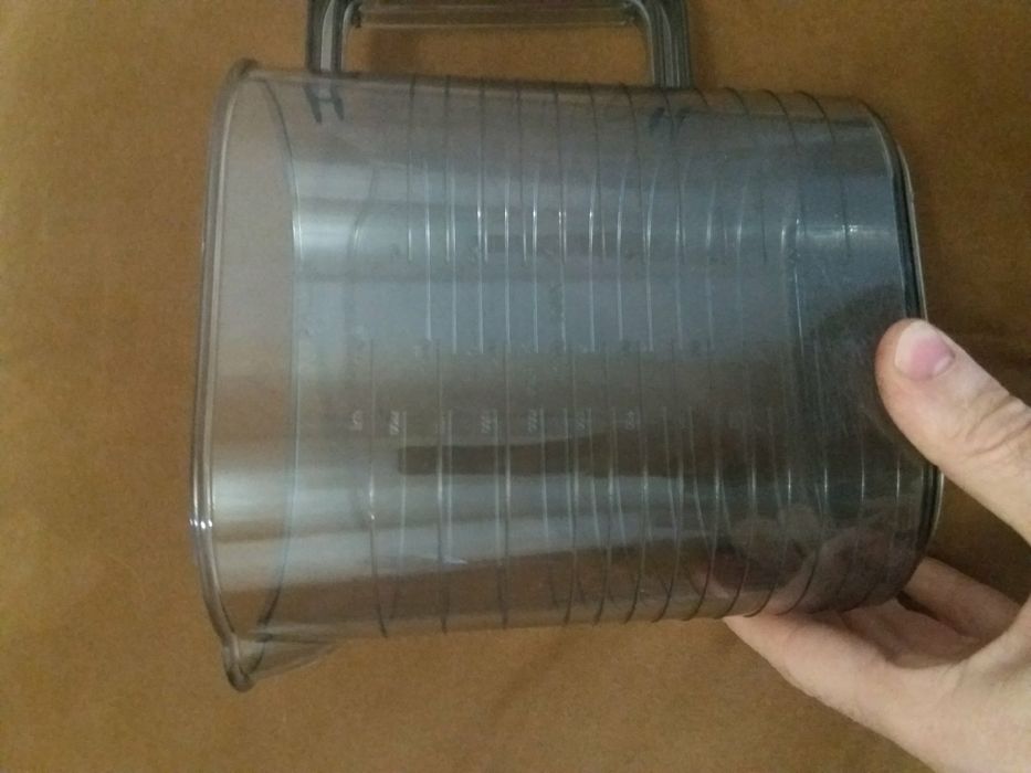 чаша стакан мірний з ручкою