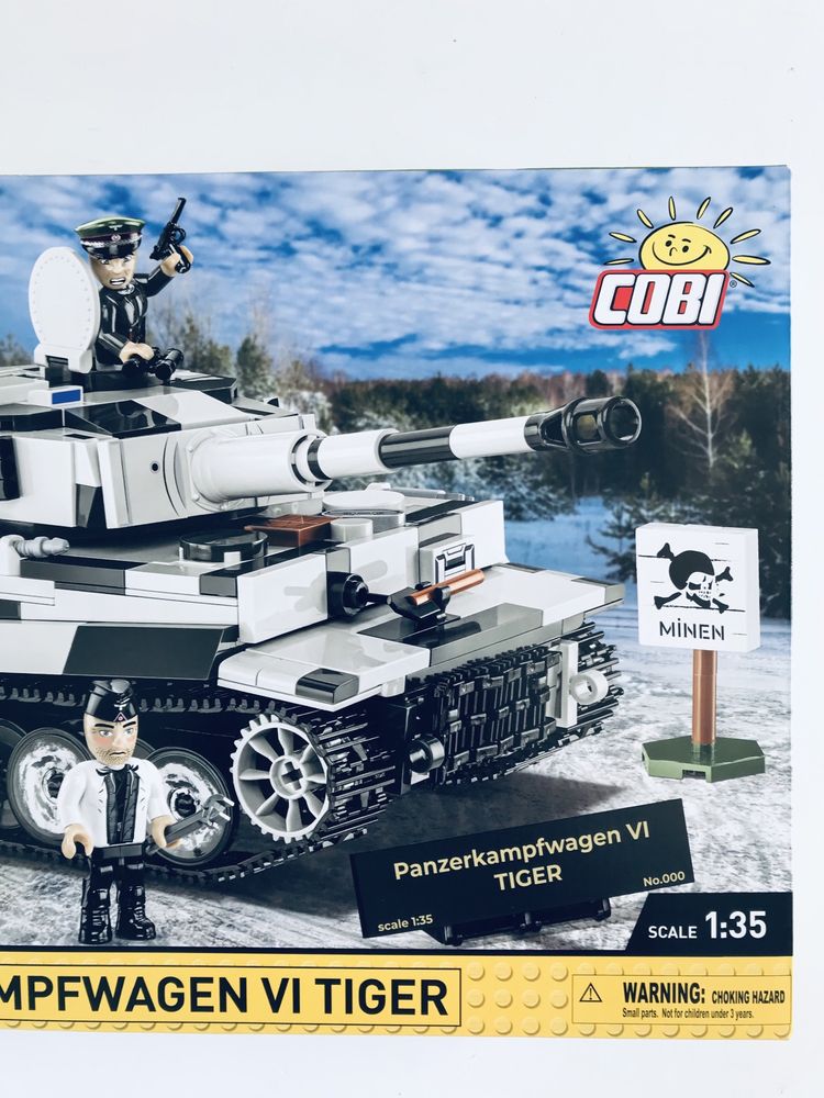 Czołg Panzerkampfwagen Vl Tiger klocki cobi 3122 Limited Edition