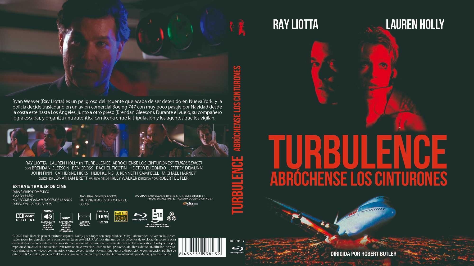 Turbulencia Abróchense los Cinturones/Turbulência(Blu-Ray)-Importado