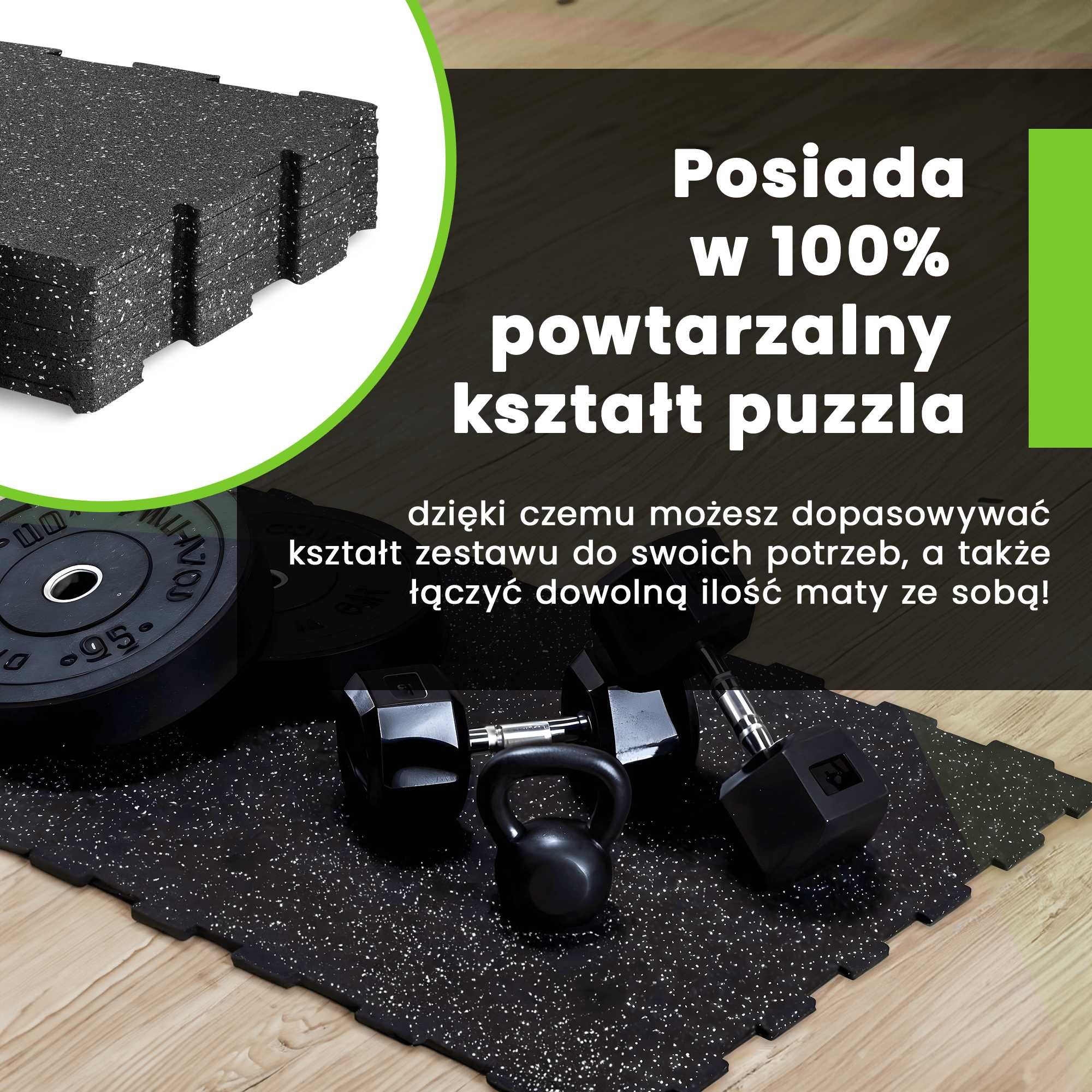 Podłoga Puzzle | Mata Do Treningu - MOVO Puzzle Floor 49X49 (12 Sztuk)