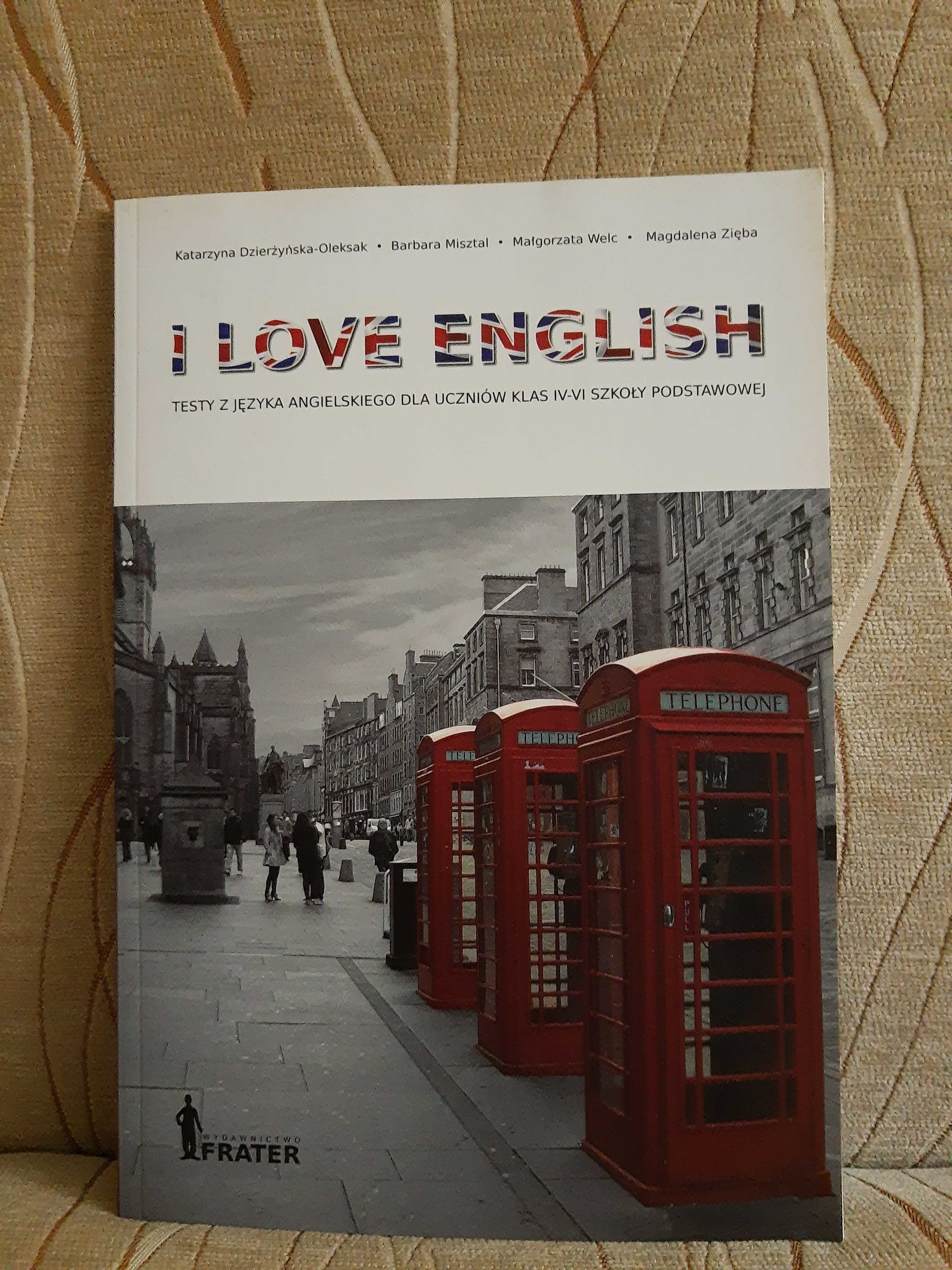 I love english Testy z j. ang.