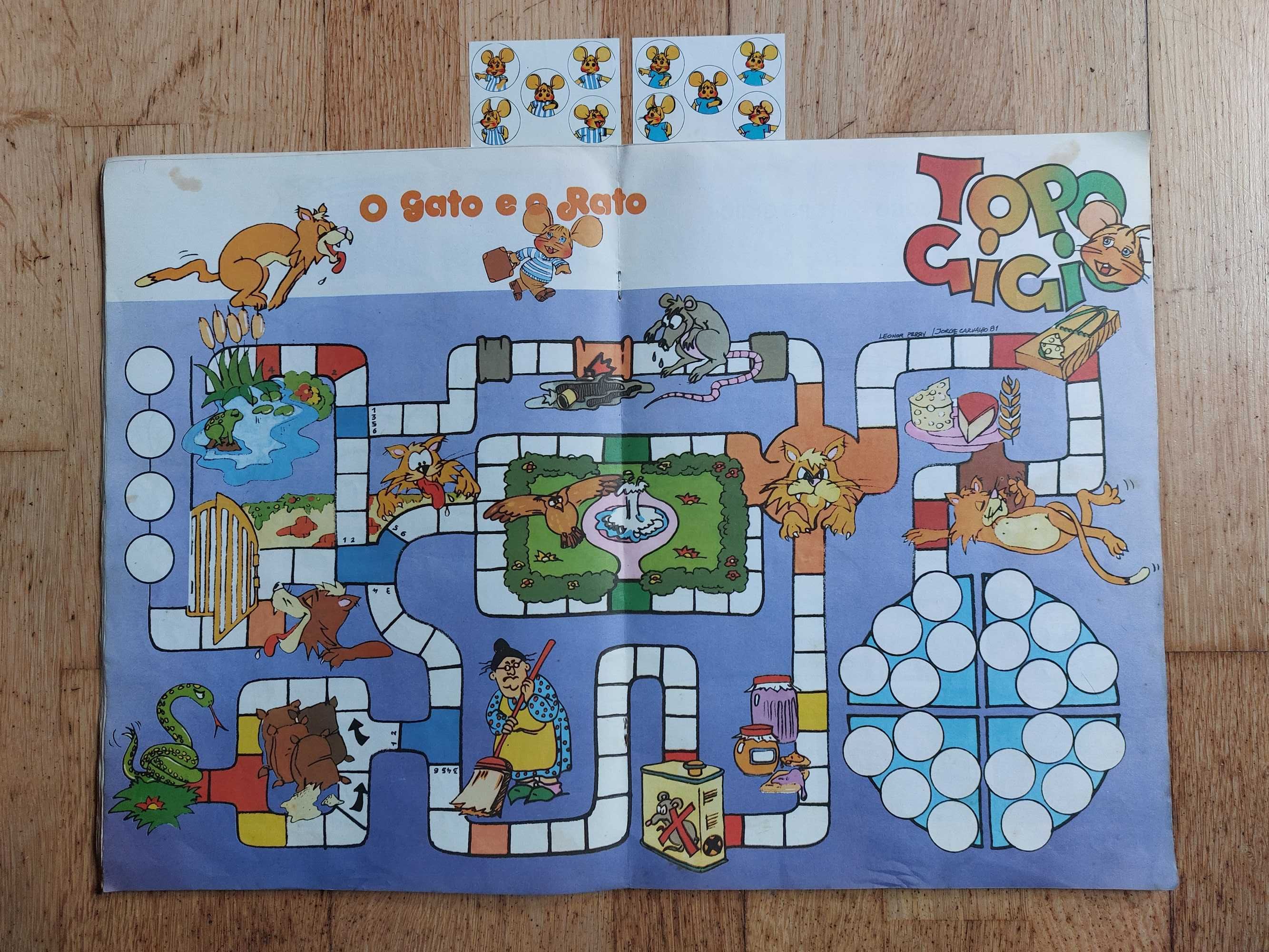 Caderneta de cromos Topo Gigio - Completa
