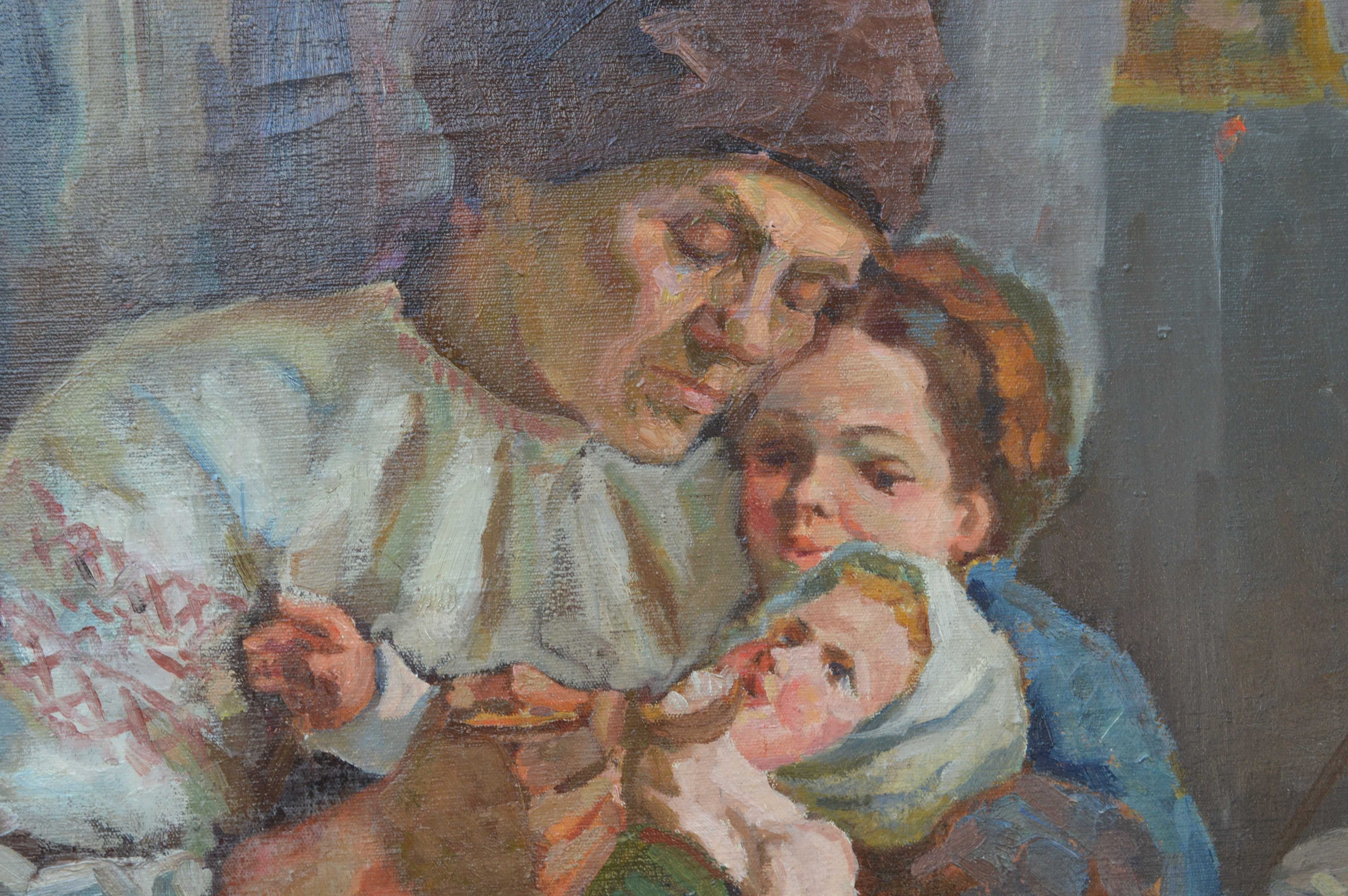 Картина художника Горовий І. С.. Полотно, олія. Розмір 110х93 см.