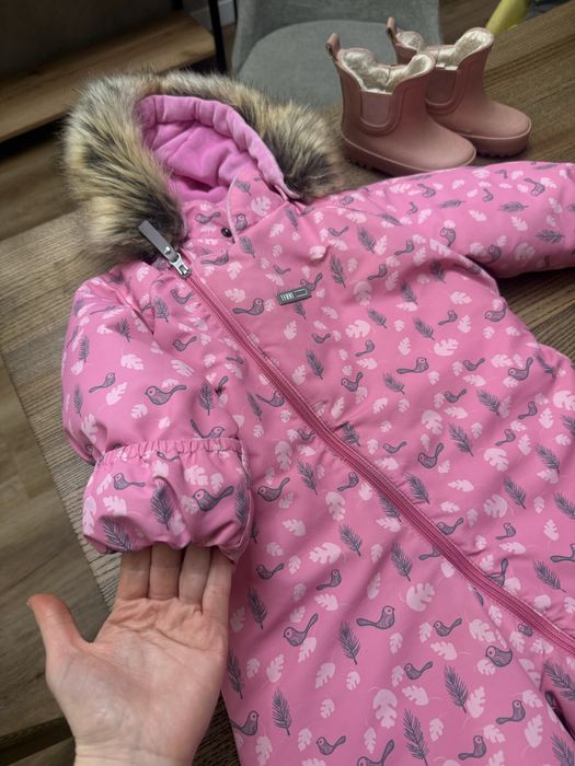Зимовий комбінезон Lenne 86+6 см + Шапка Reima 48 р