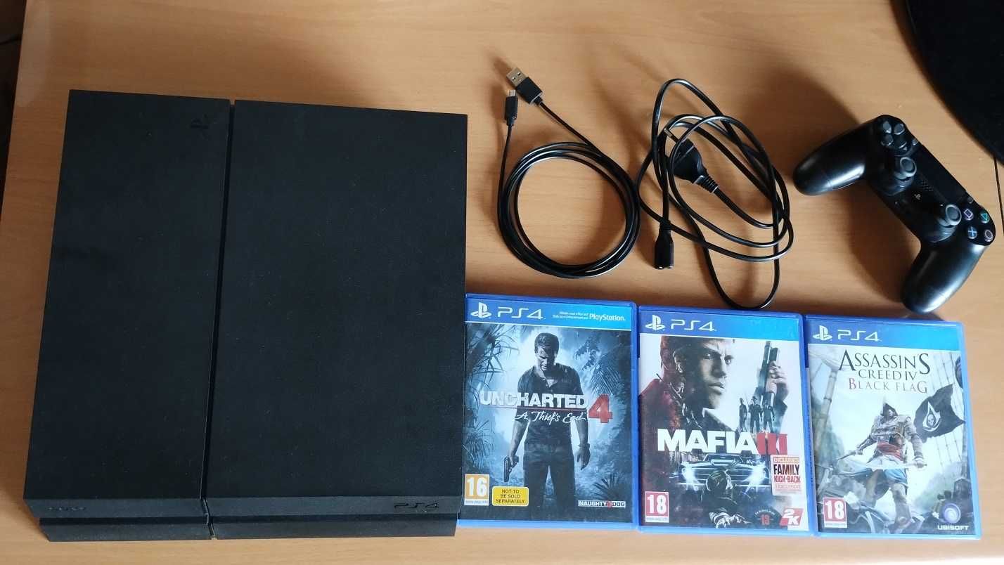 Zestaw Playstation 4  1TB + gry