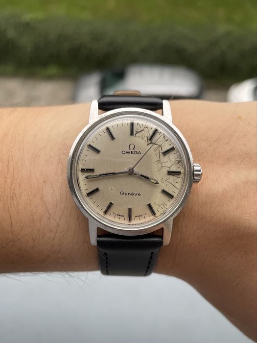 Męska Omega Geneve mechaniczna. REF. 135.070. CAL. 601 z 1969 roku!