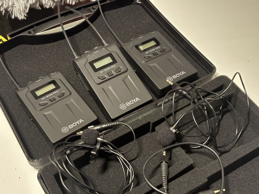 Boya BY-WM8 PRO-K2 Bezprzewodowy system mikrofonowy