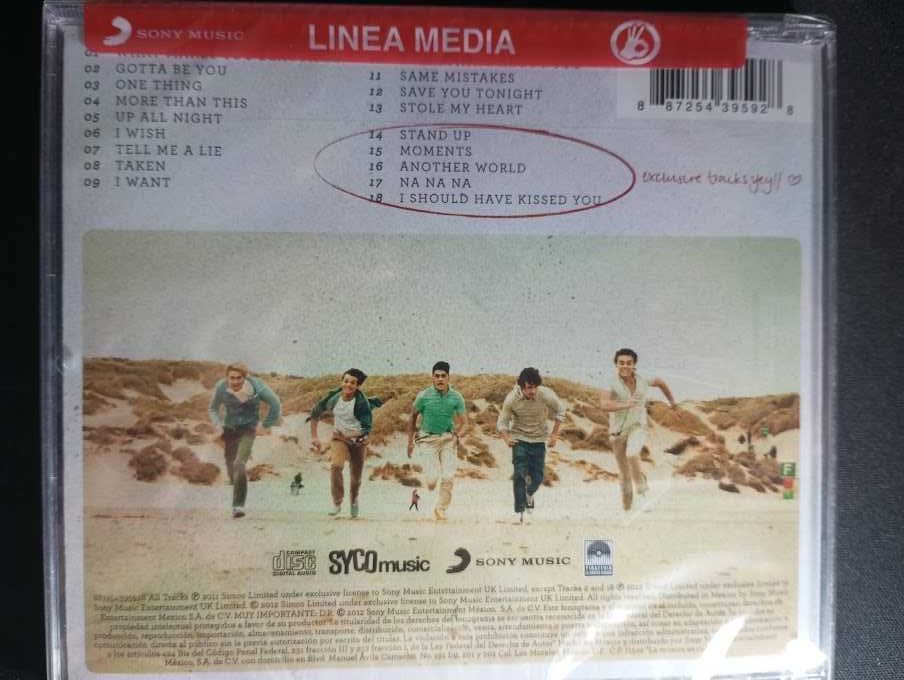 One Direction - Up all Night The Mexican Souvenir Edition CD