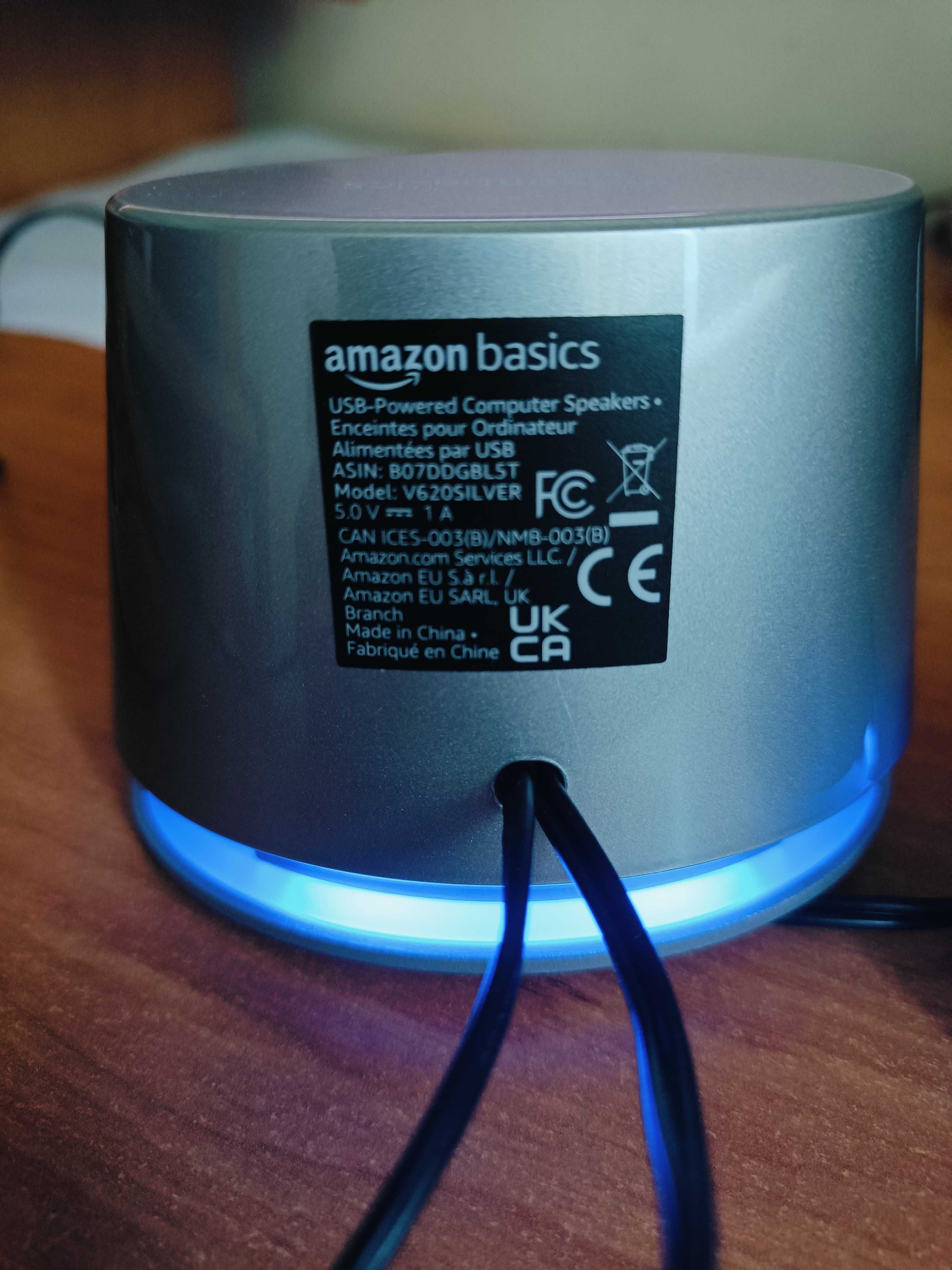 Uszkodzone urzadzenie do komputera AmazonBasic LED