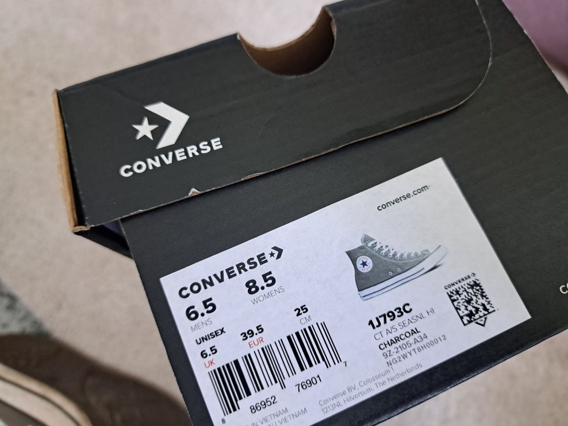 Converse trampki 39.5 używane