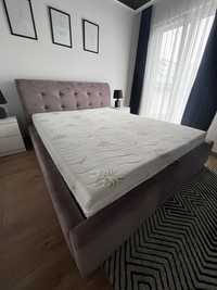 Łóżko tapicerowane Amber do sypialni 160x200