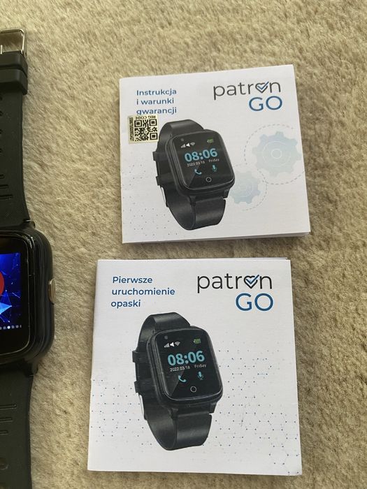 Smartwatch Patron Go opaska SOS dla seniora