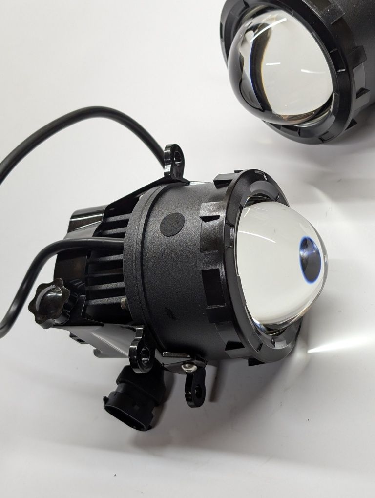Протитуманні фари LED круглі 3,5" дюйм 90мм 60W противотуманки штатні